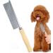Fengshan Flea Comb - Metal Steel Brush for Dogs Cats & Small Pets | Effective Flea & Lice Removal | Pet Care Accessories - Buy Online on SooperMarket.com