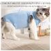 Cat Recovery Suit Cat Professional Recovery Suit for Abdominal Wounds or Skin Diseases After Surgery E-Collar Alternative for Cats Anti Licking Pajama Suit Kittesn Surgery Recovery Suit(Blue L Size) - Buy Online on SooperMarket.com