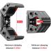 Super Clamp with 1/4&3/8 Standard Stud for Photo Video Studio - Camera Crab Clamp for Lighting DSLR Rig, LED Lights, Flash, Monitor Mic - Buy Online on SooperMarket.com