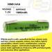 Exell 1.2V AAA NiMH Rechargeable Battery | 1000 mAh Replacement for Radios & RC Devices - International Shipping - Buy Online on SooperMarket.com