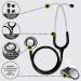 Ever Ready First Aid Pro Classic Dual Head Stethoscope for Paramedics & Nurses - Black 4 Ear Tips & Replacement Diaphragm - Buy Online on SooperMarket.com