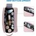 BAGSMART Women's Large Pink Travel Toiletry Bag Organizer - Water-Resistant Dopp Kit for Makeups & Toiletries - Buy Online on SooperMarket.com