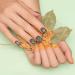 Whaline Fall Halloween Nail Art Stamping Plate Kit - Set of 6 Pumpkin Ghost & Plaid Designs for DIY Manicure | Perfect for Autumn & Thanksgiving - Buy Online on SooperMarket.com