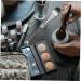 Buy 2 Sets of Metal Handle Makeup Brushes for Women | Eye Shadow Brow & Loose Powder Brush Perfect for Flawless Eye Makeup & Blush Application | High-Quality Artificial Fiber - Buy Online on SooperMarket.com