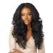 Sensationnel WHAT LACE 13x6 Wigs - Cloud 9 Synthetic Hair Hand Tied Natural Preplucked Hairline Illusion Lace Frontal Lacewig -Whatlace LATISHA (1B)