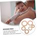 Eringogo 12 PC Wooden Rings - Natural Wood Baby Teething Accessories | Unfinished Beech Circle Rings for Infants - Buy Online on SooperMarket.com