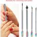 Cuticle Pusher Portable Rust-proof Nail Pusher Eco friendly with Storage Box for Nail Salon - Buy Online on SooperMarket.com