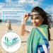 SUNBKIM Microfiber Beach Towel 63x31.5 - Super Absorbent & Fast Drying Travel Towel for Camping, Hiking, Yoga - Ultra-Compact (Green) - Buy Online on SooperMarket.com