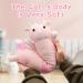 Desdfcer Long Cow Pillow - 47cm Cute Strawberry Stuffed Plushie for Kids Gifts - Home Car Decoration - Pink - Buy Online on SooperMarket.com