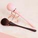 Professional Soft Hair Makeup Brush Accurate Coloring Strong Powder Grasping Apply Loose Powder Ergonomic Handle Multiple Applicable Place Leather Texture Craft Gift for Pink - Buy Online on SooperMarket.com