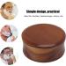 Buy Naroote Wooden Razor Brush & Shaving Foam Bowl - Perfect Gift for Men & Hairdressing Salons | Portable & Practical Facial Cleaning Tool - Buy Online on SooperMarket.com