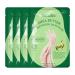 Suladec avocado hands moisturizing gloves hand skin mask soft smooth touch hand men women (goat milk) (4 pairs of hand masks)
