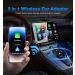 2024 Style Wireless Carplay/Android Auto Adapter | OEM Wired Conversion | USB A/C Compatible | Plug & Play Setup - Buy Online on SooperMarket.com
