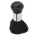 Neck Duster Multifunctional Broken Hair Sweep Brush Hair Cutting Neck Dust Brush Black Ergonomic Face Neck Hair Dust Brush for Home Salon