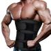 Hidyliu Men's Neoprene Waist Trainer Sauna Sweat Trimmer Cincher - Black, Medium - Buy Online on SooperMarket.com