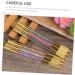 Mikinona Embroidery Pencil Eyebrow Pencil Embroidery Tools Eyebrow Marker Pen Beauty Pen Double Head Suite 13.5x0.8cm Black - Buy Online on SooperMarket.com