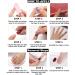 Runrayay 24pcs Press On Nails - Pink Midrings with Snake & Flame French Designs | Oval Nail Art for Women & Girls - Buy Online on SooperMarket.com