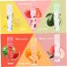 NOLITOY Hydrating Roll-On Lip Gloss Set - 6 Fruit-Flavored Plumping Lip Oils | Moisturizing Lip Care & Balm for Women & Girls - Buy Online on SooperMarket.com
