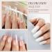 PEACECOLOR 6PC 8G Acrylic Powder Set Clear Pink White Nude Orange Dark Pink Color Collections Professional for Acrylic Nail Extension Carving Nails DIY Nail Art at Home No Lamp Needed XA-46 - Buy Online on SooperMarket.com