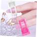 Mikinona 12pcs Nail Clip Nail Fixing Clips Nail Binder Clips Led Builder Clamps Nail Tip Fixing Clamp Nails Kits Manicure Extension Led Kit Finger Clip White Plastic Shaping Mold Clamp 4X3X2CM White - Buy Online on SooperMarket.com