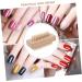 FOYTOKI Hand Scrubbing Brush One Toe Nail Brush Nail Brush Cleaner Hand Foot Brush Hard Nail Brush Hard Bristle Nail Brush Nail Tools Wooden Nail Brush Essential Oil Miss Bamboo Pedicure - Buy Online on SooperMarket.com