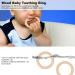20 Pcs Baby Wooden Rings - Natural 65mm Tinkering Circles for DIY Crafts & Art | Unfinished Wood Rings for Childhood Projects - Buy Online on SooperMarket.com