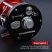 Sougayilang Fishing Reels Round Baitcasting Reel - Conventional Reel - Reinforced Metal Body and Supreme Star Drag Right Hand-Red-Black Warrior6000 - Buy Online on SooperMarket.com