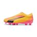 PUMA Unisex Kids Ultra Match Ll Fg/Ag Jr Soccer Shoe 34 EU Sun Stream Puma Black Sunset Glow