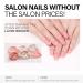 AILLSA Press on Nails Short - Soft Gel Square Fake Nails Kit | 15 Sizes, 30 Pcs, Lightweight & Comfortable | Reusable Glue On Nails | Mothers Day Gift - Cherry Pink - Buy Online on SooperMarket.com