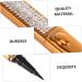 HAPINARY 3pcs Self Adhesive Mascara Liquid Eyeliner Eyeshadow Pencil Liquid Makeup Eyeliners Plastic Golden - Buy Online on SooperMarket.com