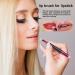 Ysvnlmjy Retractable Lip Brush | Compact Lip Brush | Professional Lip Brush With Cap Travel Makeup Brush Dual-ended Lipstick Blending Brush With Round and Flat Head Complete With Dust-proof Lid - Buy Online on SooperMarket.com