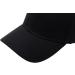 Top Level Classic Adjustable Plain Black Baseball Cap for Men and Women - Buy Online on SooperMarket.com