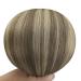 Youngsee 40cm Clip in Balayage Extensions | Real Hair Brown & Blonde | 120g - 7PCs Hair Clips - Buy Online on SooperMarket.com