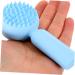 Healeved Face Pore Handheld Brush Facial Brush Silicone Bristles Face Cleaning 11.20X5.10X3.50CM Blue - Buy Online on SooperMarket.com