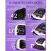 Gugusure 180W UV LED Nail Lamp with LCD Display, Auto Sensor, 4 Timer Settings | Professional Gel Curing Light for Salon and Home Use - Buy Online on SooperMarket.com