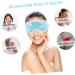 PLAFOPE 1pc Cold Compress Hot Compress Eye Mask Blackout Eye Reusable Eye Cooling Patch Heat Eye Eye Mask Eye Shades for Sleep Eye Mask Heated Eye Patch Compress Eye Pad Sleep Eye Blue 20X10X1CM - Buy Online on SooperMarket.com