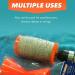 LineOFF Fishing Line Winder Spooler (Orange) - Electric Drill Powered Stripper Tool - Buy Online on SooperMarket.com
