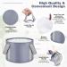 3-Piece Collapsible Foot Soak Tub | Portable & Multifunctional Basin for Camping, Fishing, Hiking | Pedicure Bowl for Spa Travel | 14L Capacity | 3 Colors - Buy Online on SooperMarket.com