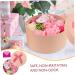 IWOWHERO Preserved Flower Decoration Scented Soap Rose Petals Rose Shaped Soap Floral Scented Soap Scented Plant Artificial Plants Mother's Day Simulation Soap Rose Wedding Soap Flower 16.2X16.2X8.2CM Pink - Buy Online on SooperMarket.com