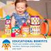 Batta Stacking Cups - Sorting & Learning Toy for Kids 18+ Months | 19-Piece Shape & Number Tower by StapeliMer - Buy Online on SooperMarket.com