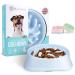 Purrfects Slow Feeder Dog Bowl (Sky Blue) - Anti Choke Anti Bloat - Dog slow feeder dog feeders to slow feeding dog bowls
