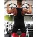 Babioboa Men's Tank Top 3 Pack - Gym & Fitness Sleeveless Shirts in Black Gray & Peacock Blue | Functional Stringer Armpit Design - Size L - Buy Online on SooperMarket.com