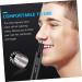 Beavorty Electric Nose Hair Trimmer for Men - Compact 1pc Face Shaver | Best Men's Electric Razors (Black 13x1.6cm) - International Shipping - Buy Online on SooperMarket.com