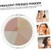 BELLIFFY 1 Box Highlight Powder Highlighting Highlighter Compact Powder Shimmer Powder for Face Plastic Shell - Buy Online on SooperMarket.com