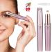 Eyebrow Trimmer Women with Light & Replacement Head BOZILY Painless Battery Eyebrow Epilator Pen for Women Portable Eyebrow Hair Remover Eyebrow Trimmer for Brows Face Cheek Lips Fuzz
