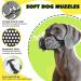Adjustable Soft Dog Muzzle - Breathable Network Material for Small Medium & Large Dogs (XL Black) - Perfect for Training & Comfort - Buy Online on SooperMarket.com