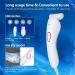 Women's Electric Shaver | Bikini Trimmer & Razor for Face, Legs, Underarms | Wet & Dry Rechargeable Lady Shaver - Blue/White - Buy Online on SooperMarket.com