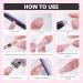 Makartt 50ML Poly Nail Gel Builder Extension Gel - White Pink Nude Clear Rosy Gel for DIY Salon Design - Quality-VIP - Buy Online on SooperMarket.com