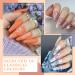 Lavender Violets Gel Nail Polish 21 Pcs New Year Gift Set Nude Grey Orange Red Glitter Valentine's Day UV LED Varnish Soak Off Shellac Nail Polish Base Glossy n Matte Top Coat Sliver Gold Manicure 987 Birthday Gift-987 - Buy Online on SooperMarket.com