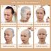 Bald Cap Halloween Makeup Kit - Realistic Cosplay & SFX Costume Set for Men & Women | Perfect for Dress-Up Parties Theater & Film - Buy Online on SooperMarket.com